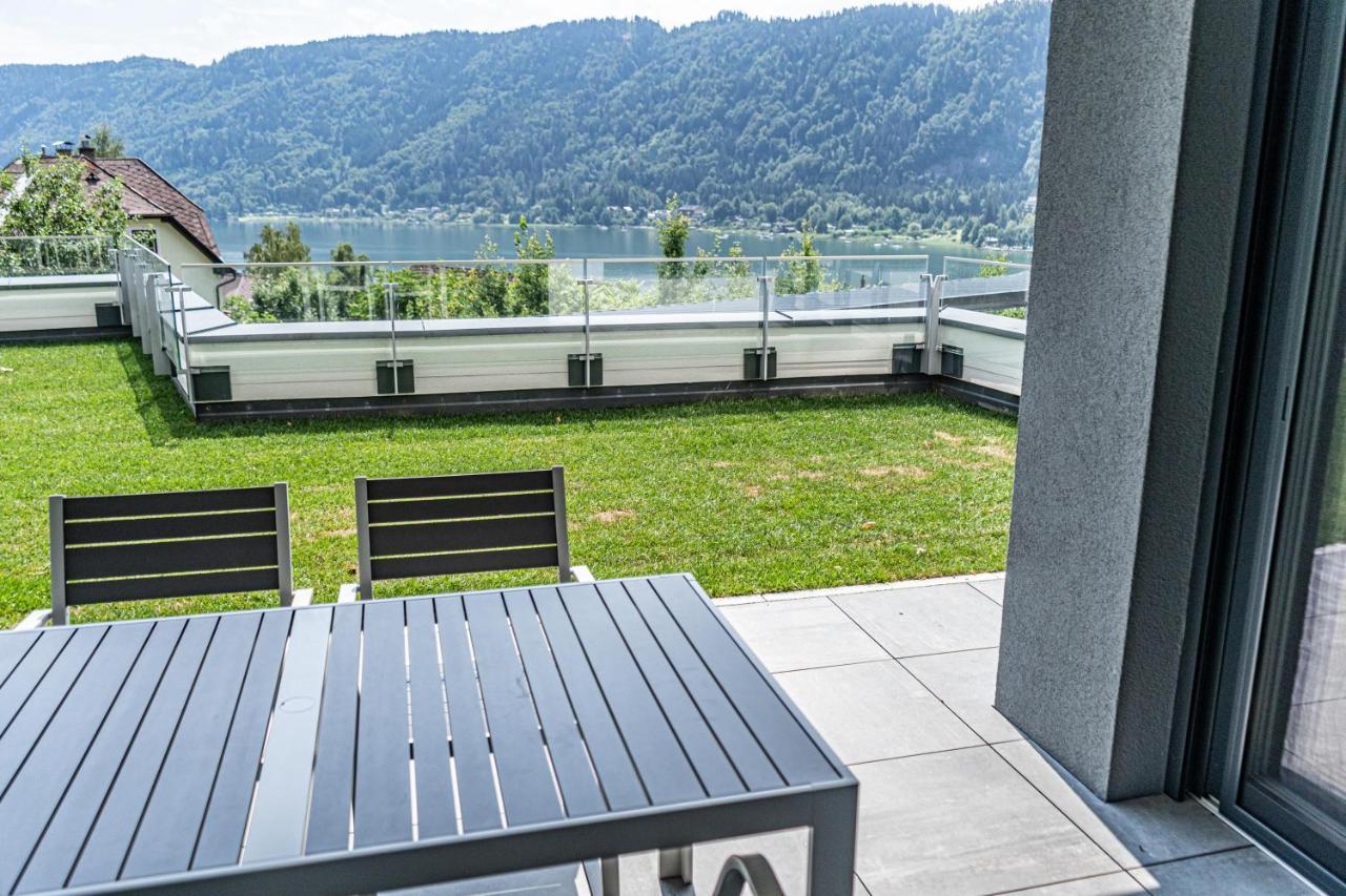 Top 5 Alpe Maritima - Traumhafte Ferienwohnung Mit Seeblick Und Bergkulisse Am Ossiacher See Annenheim Ngoại thất bức ảnh
